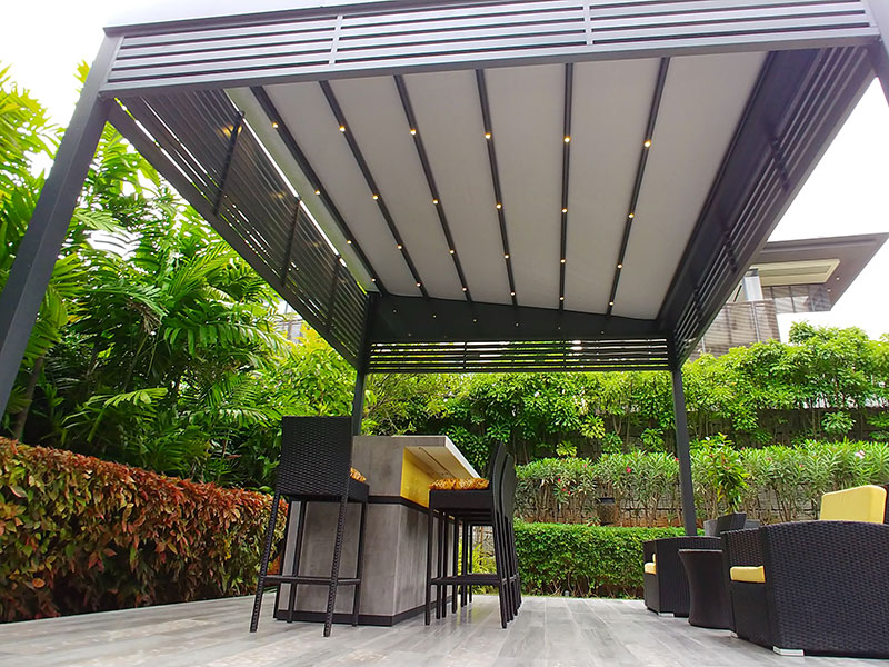 Viento Retractable Louver Roof – Elegant Outdoor Living